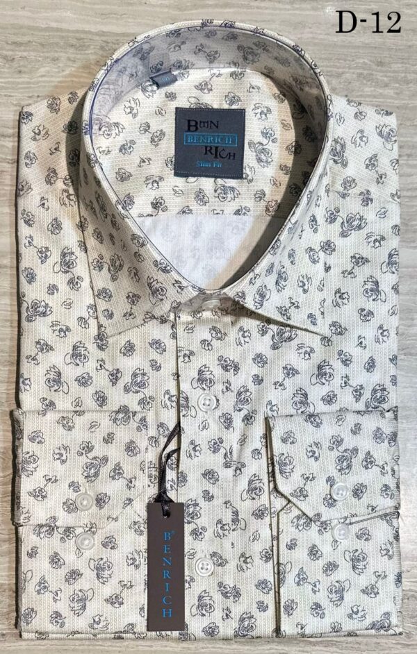 Patterned Cotton Shirt 12